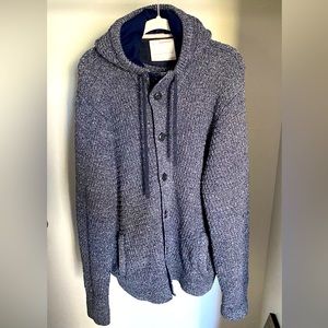 Banana Republic Heritage Collection Hybrid Cardigan/Zip Sweater